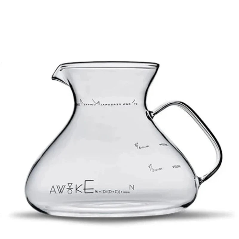 15oz Glass Pour Over Coffee Server Heat-Resistant Drip Brewing Carafe | Norvo
