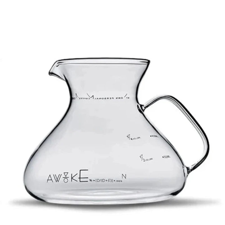 15oz Glass Pour Over Coffee Server Heat-Resistant Drip Brewing Carafe | Norvo