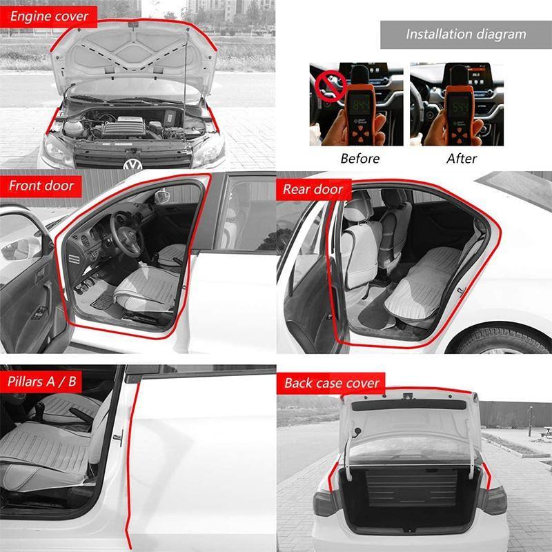 Norvo | Bil Dør Kantsikringer Tetningsstriper