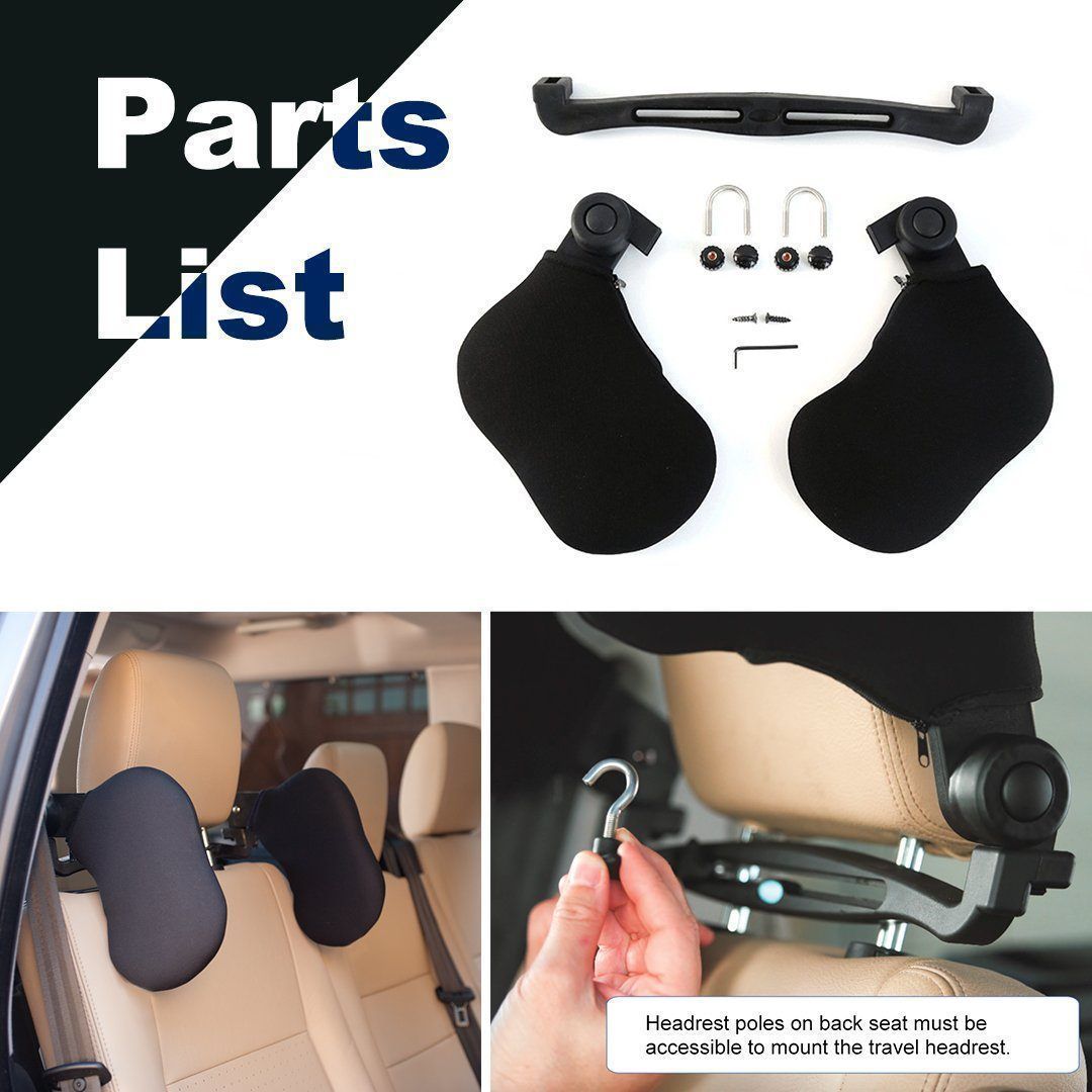 Norvo | Bilsete Hodestøtte For Barn Og Voksne