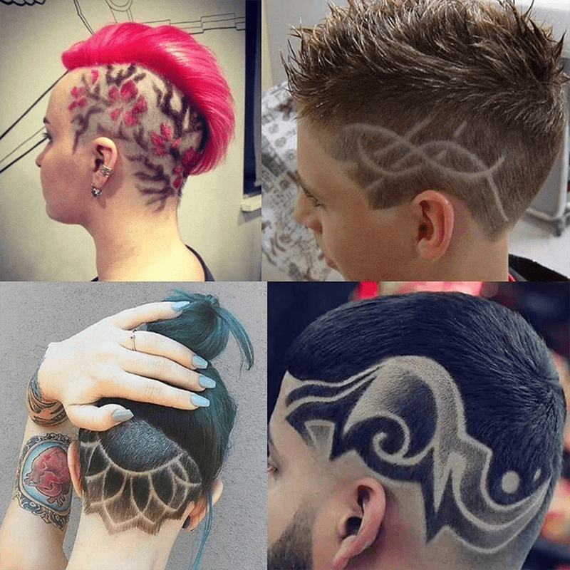 Norvo | Hår TattooTrimmer for Hår Øyebryn Barbering Styling