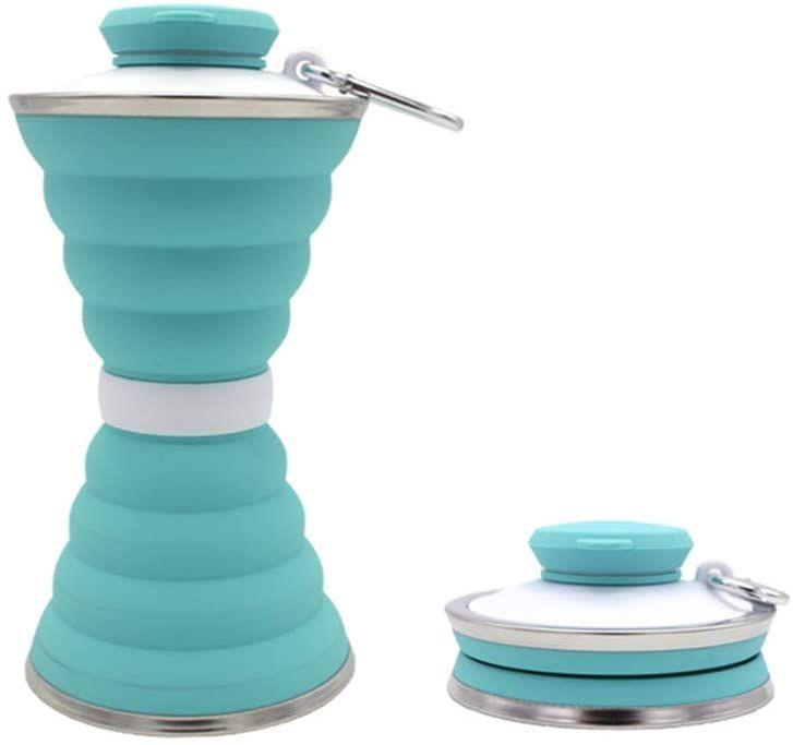 Norvo | Sports utendørs silikon kettle sammenleggbar kopp