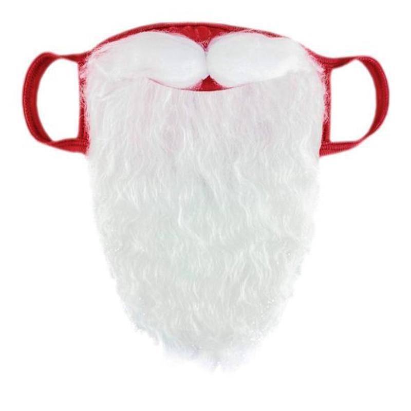 Norvo | Santa Beard Face Mask Kostyme (2 stk i ett sett)