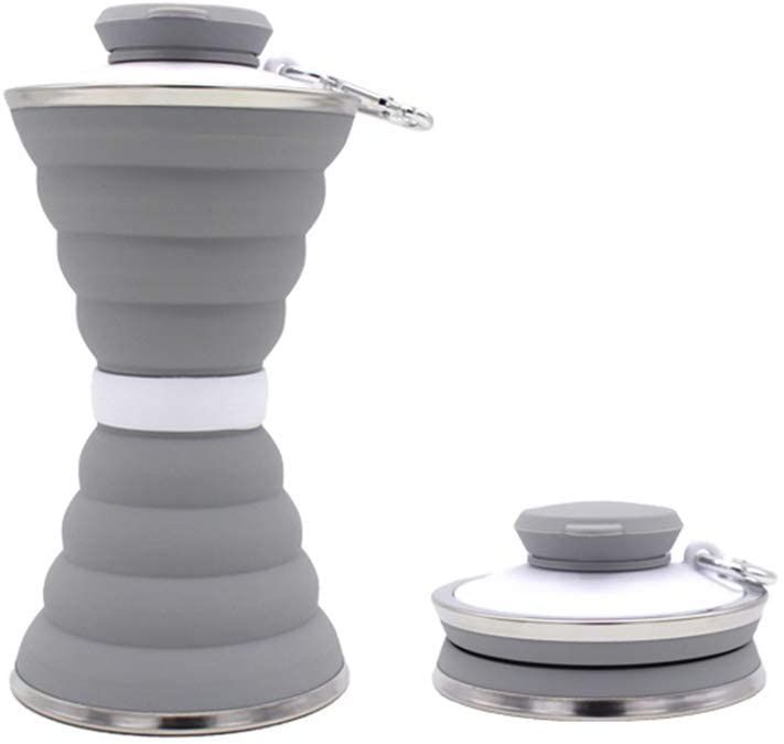 Norvo | Sports utendørs silikon kettle sammenleggbar kopp