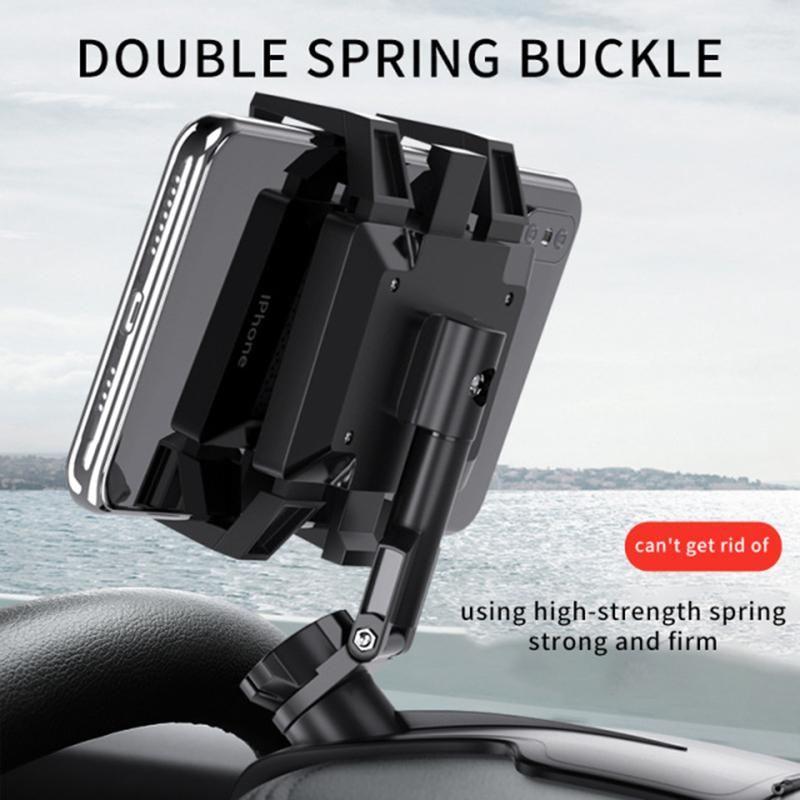 Norvo | Bil Dashboard Telefonholder med Nummerplater