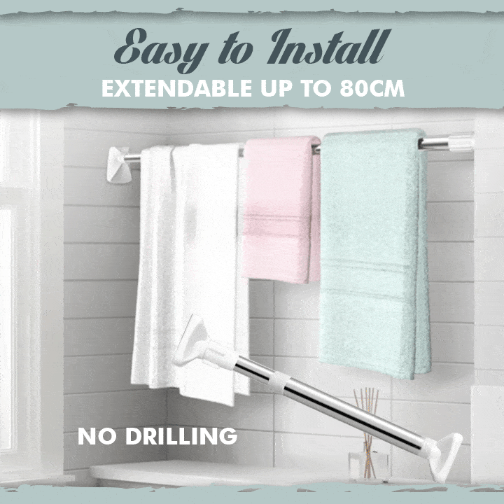 Norvo | Teleskopisk veggmontert stang