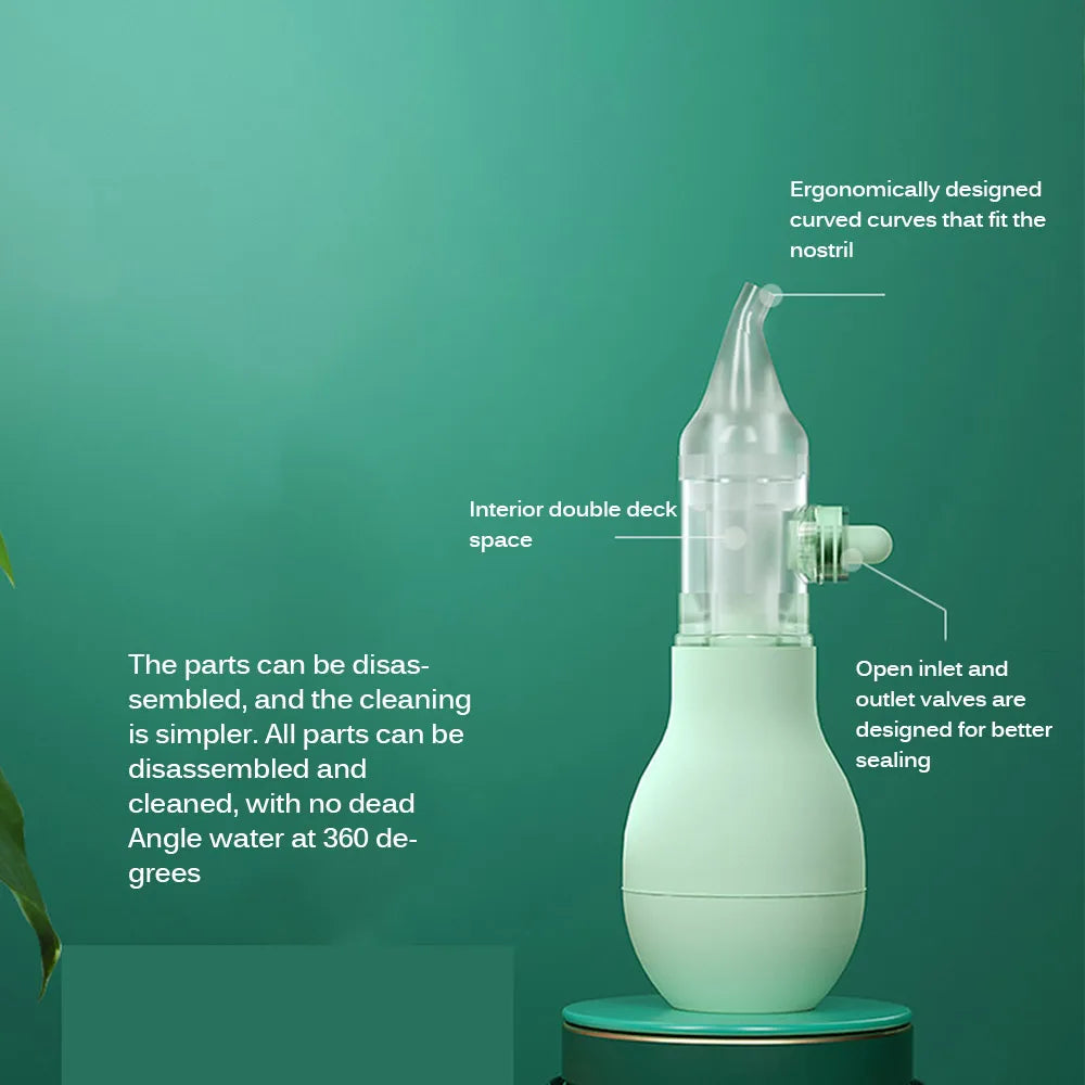 Norvo | Nesesuger for babyer – Skånsom neserenser for baby med myk silikonspiss