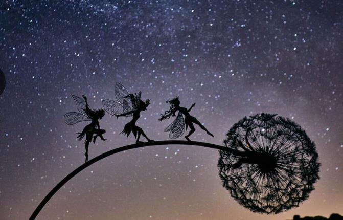 Norvo | Blomsterfe Hage Miniatyr Skulpturer Fe Hage Mytiske Feer