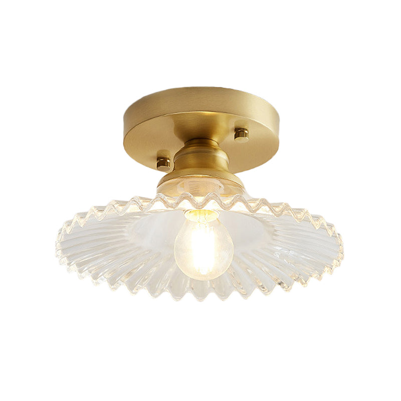 Norvo | Taklampe Vintage Glass Flushmount Fixture