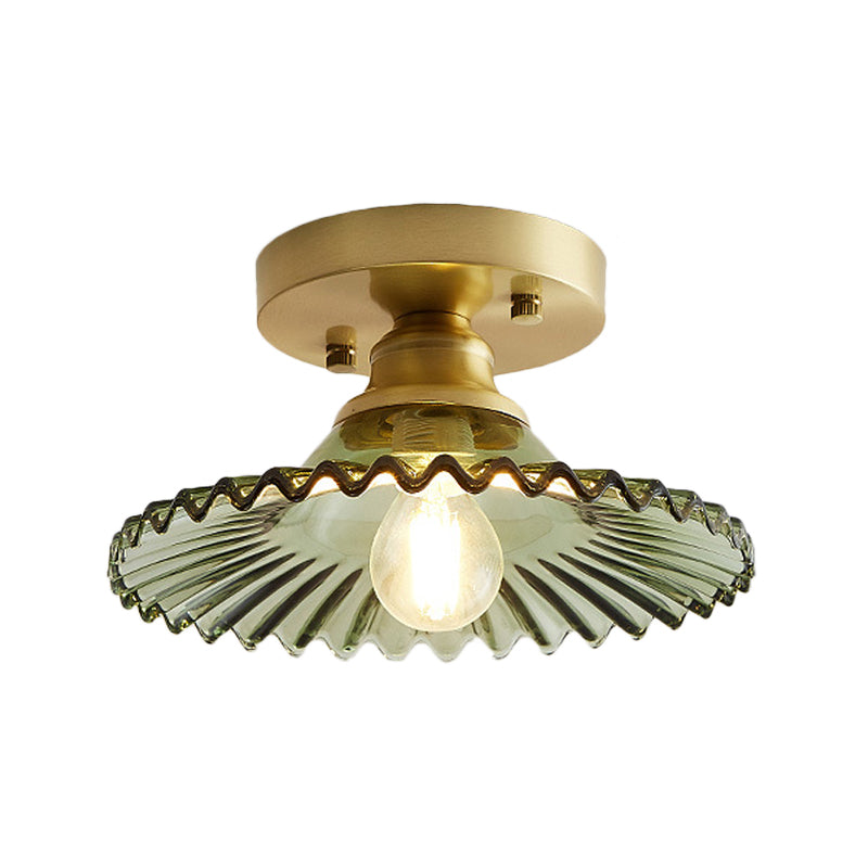 Norvo | Taklampe Vintage Glass Flushmount Fixture