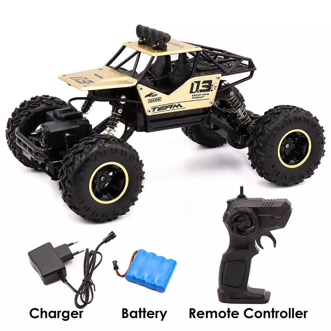 Norvo | MonsterCrawler RC Truck | 4WD Terrengeventyr - Fjernkontroll Monster Truck