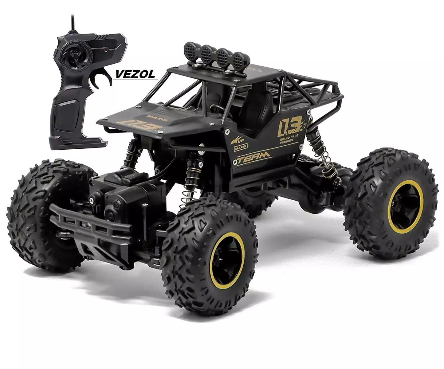 Norvo | MonsterCrawler RC Truck | 4WD Terrengeventyr - Fjernkontroll Monster Truck