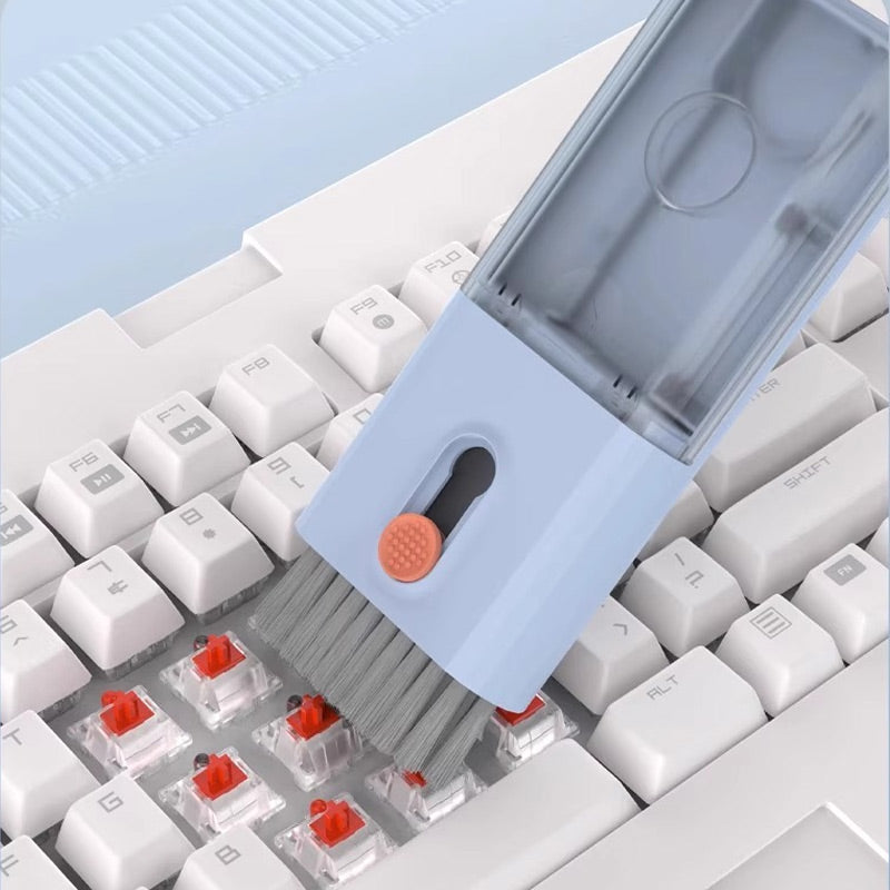 Norvo | 10-i-1 Multifunksjonelt Rengjøringssett For Hodetelefoner, Mobiltelefoner Og Datamaskiner