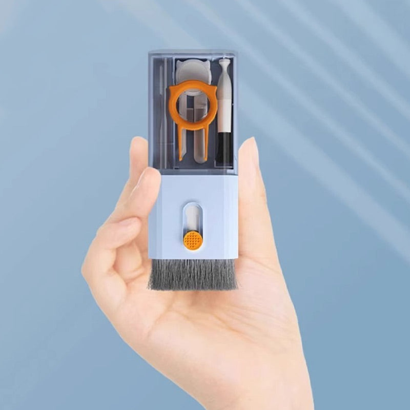 Norvo | 10-i-1 Multifunksjonelt Rengjøringssett For Hodetelefoner, Mobiltelefoner Og Datamaskiner