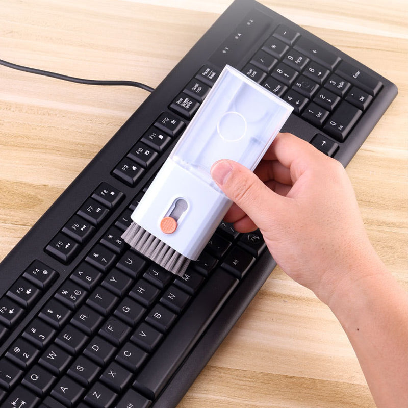 Norvo | 10-i-1 Multifunksjonelt Rengjøringssett For Hodetelefoner, Mobiltelefoner Og Datamaskiner