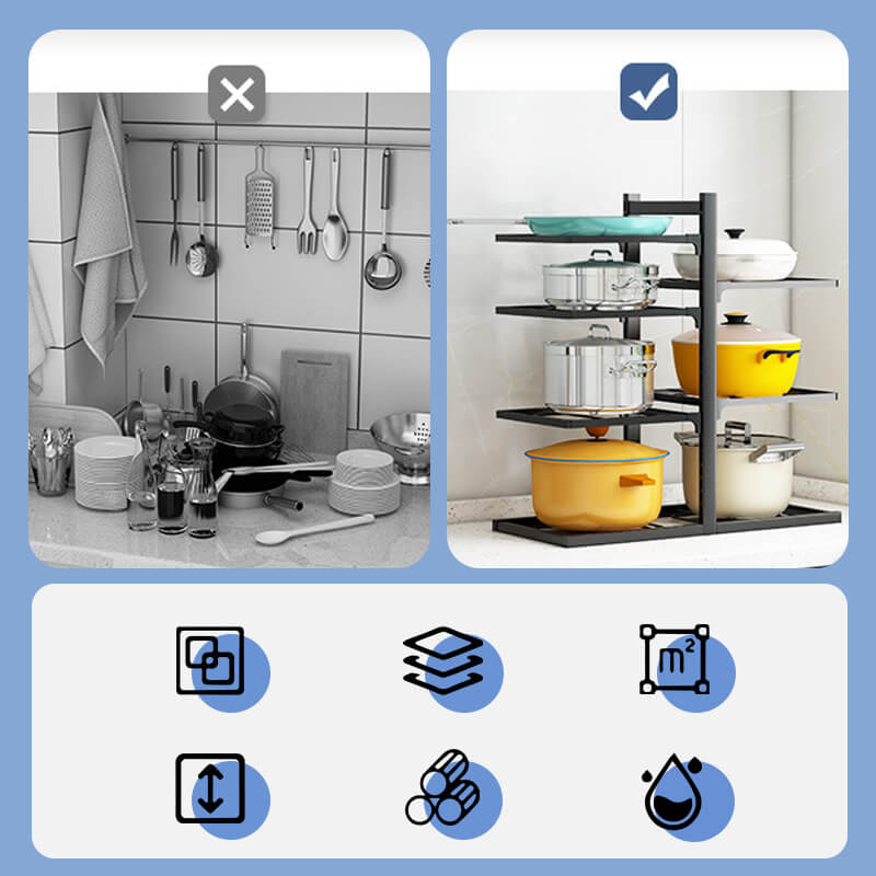 Norvo | Kjøkkenhyller til flere bruksområder