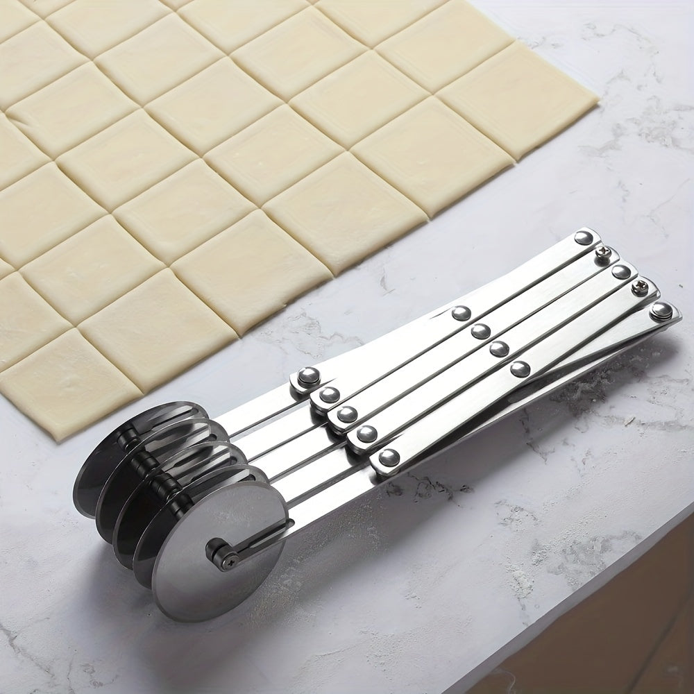 Slizer - Multifunksjonell 5-hjuls deigskjærer med håndtak Norvo