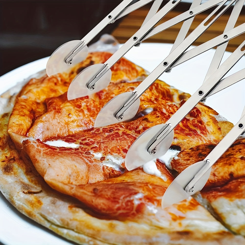 Slizer - Multifunksjonell 5-hjuls deigskjærer med håndtak Norvo