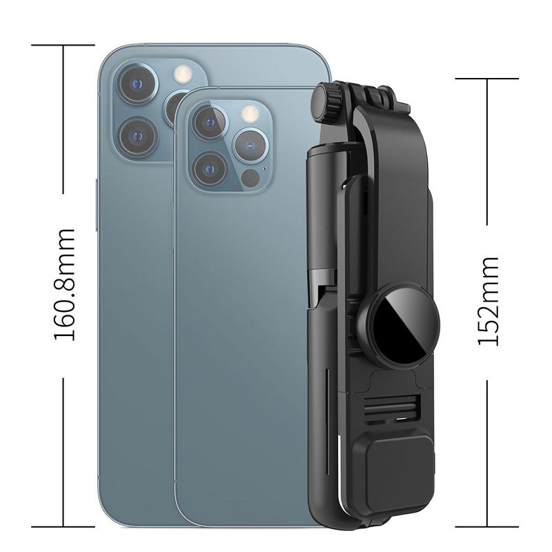 Norvo | Bluetooth Selfie Stick Stativ med Telefonstativ og Skjønnhetsutfyllingsbelysning