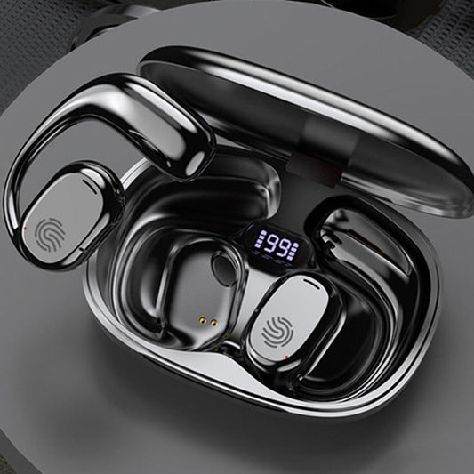 Norvo | Bluetooth-hodetelefoner med benledningskonduksjon og ekte øreklips