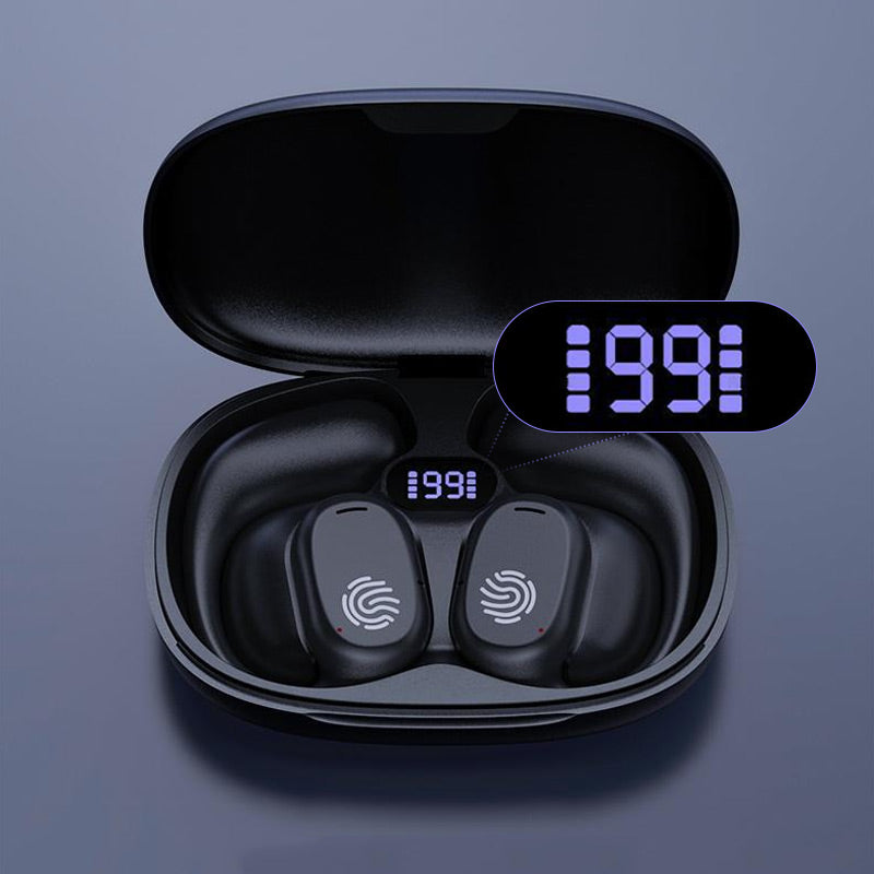 Norvo | Bluetooth-hodetelefoner med benledningskonduksjon og ekte øreklips