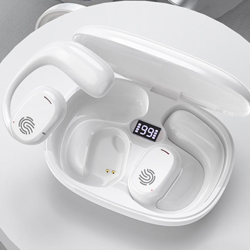 Norvo | Bluetooth-hodetelefoner med benledningskonduksjon og ekte øreklips