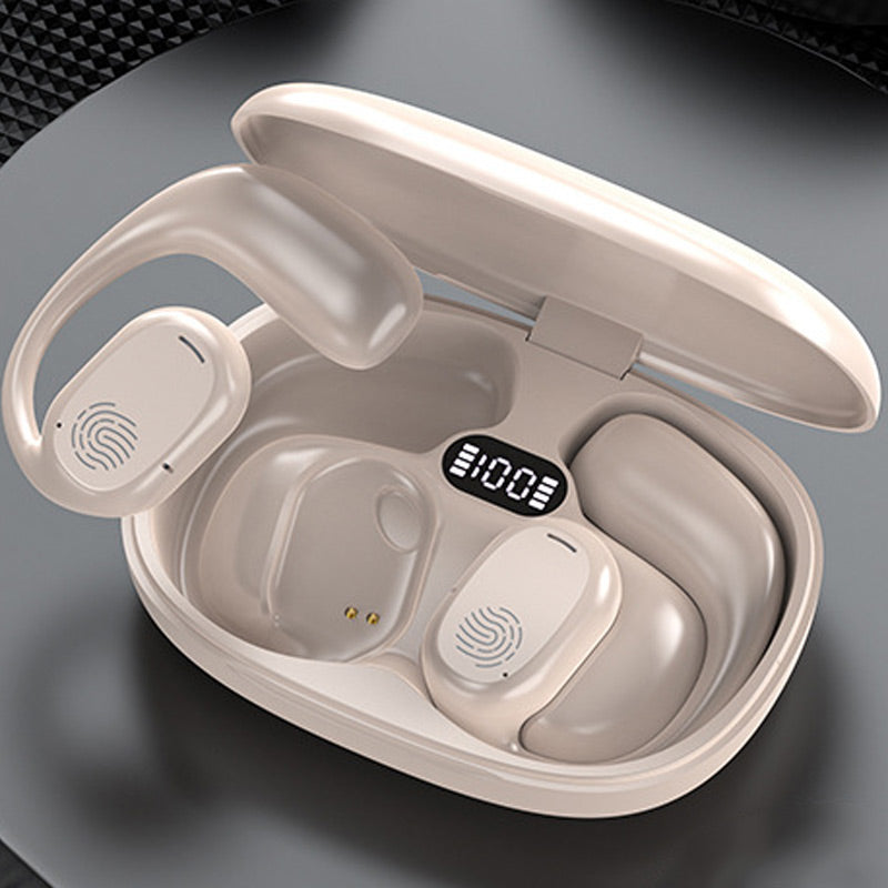 Norvo | Bluetooth-hodetelefoner med benledningskonduksjon og ekte øreklips