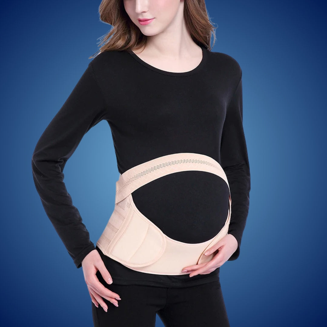 Støttebelte for gravide – Rygg- og bekkenstøtte – Holdningskomfort – Stabilitet og restitusjon Norvo