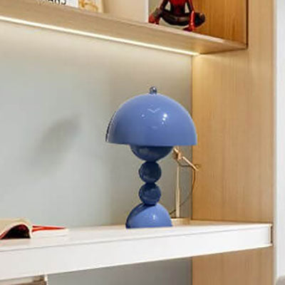 Norvo | Moderne Luksus Bordlampe laget av Grønn Pumpkin Keramikk med 1 Lys – Ideell for Nattstue/Stue/Soverom/Kontor