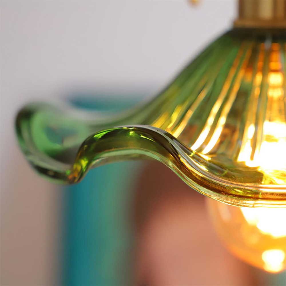 Norvo | Chic Hibiscus Glass Pendant Lampe