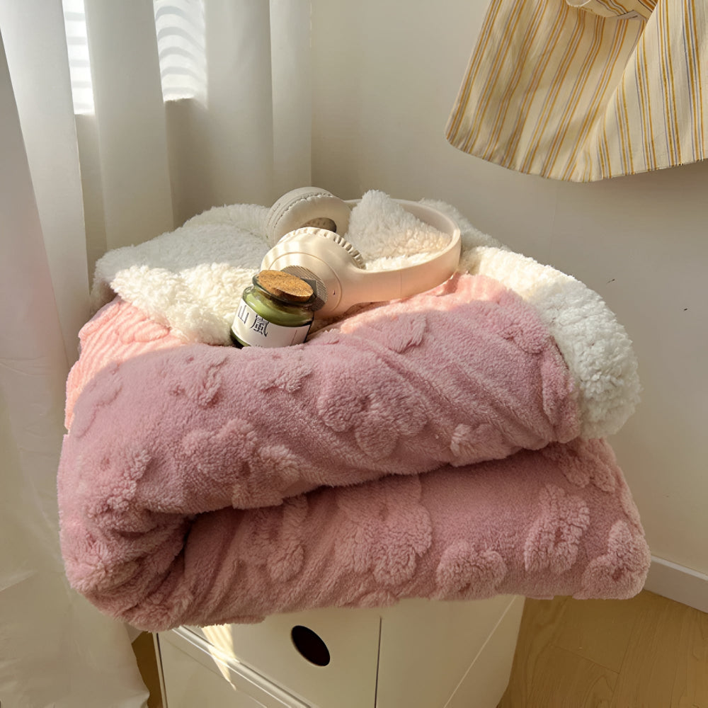 Norvo | Cloud Flower Snuggle Blanket