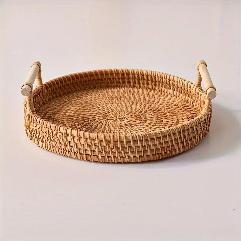 Norvo | EcoRiva - Vevd Rattan Serveringsbrett