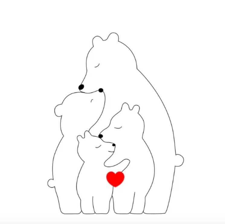 Norvo | Tilpassbar Bjørnefamilie