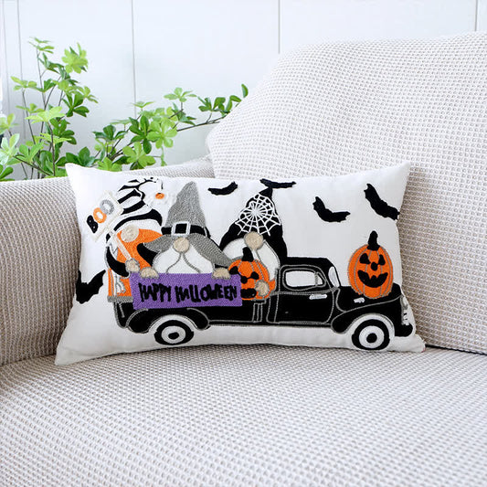 Norvo | Brodert Halloween Dekorativ Putevårde Høst Putekappe 30x50cm