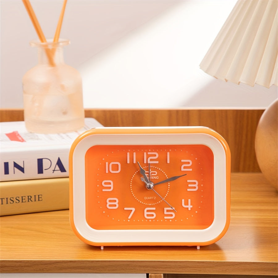 TimeCharm Klokke - Retro Fargerik Vekkerklokke med Design