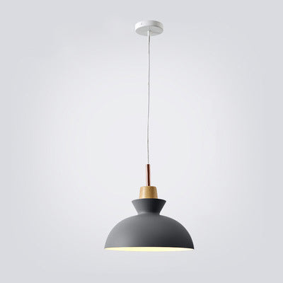Norvo | AuroraLite Nordic Pendant Lamp | Metal Design | 1-Light | Modern Color Options
