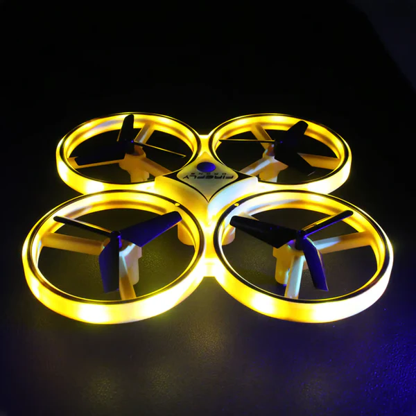 Norvo | Håndkontrollert drone med LED-lys og gestuskontroll