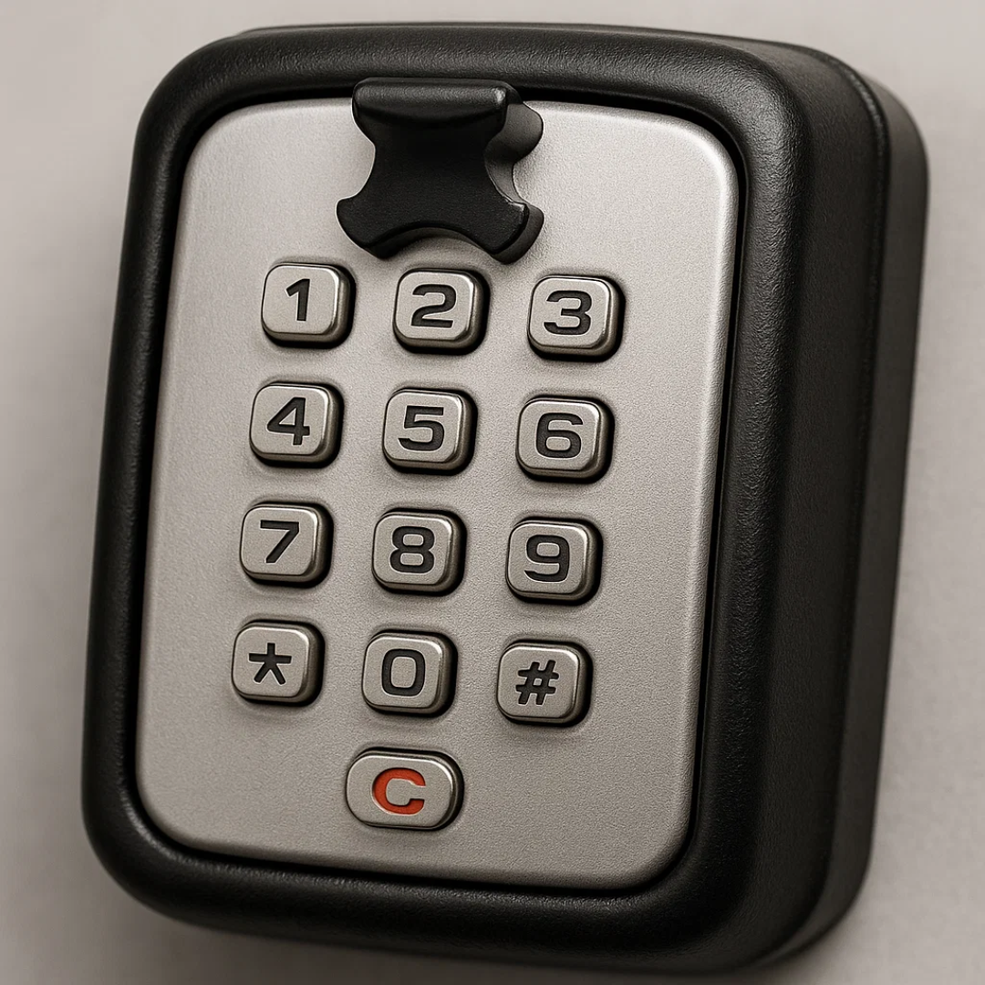 Norvo | KeyGuard Utendørs Safe – Værbestandig Veggmontert Nøkkelboks