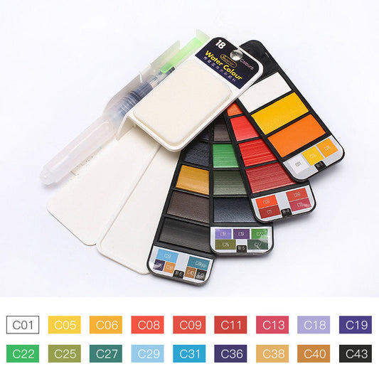 Norvo | Solid Gouache Pigment Palette - la kreativiteten din tale!