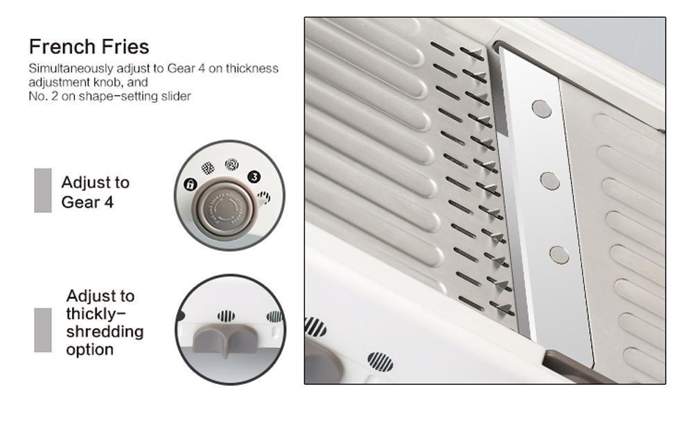 Norvo | 18-i-1 Mandolin Rivjern Skjærer