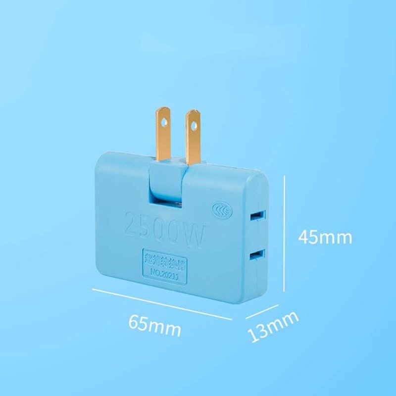 Norvo | 180 Rotasjon 3 Vei Flat Vegguttak