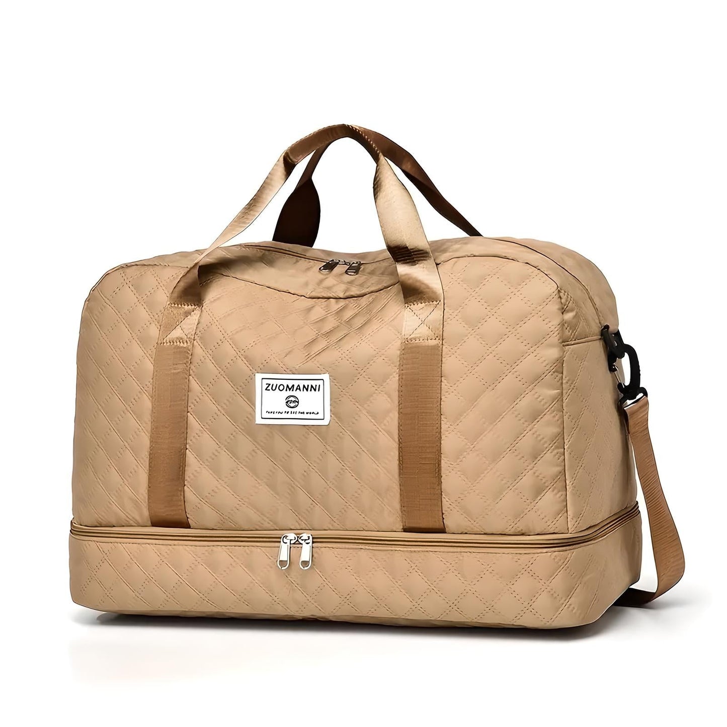 Norvo | Romslig Weekend Duffel Bag | Vanntett, Multikompartments & Ideal for Korte Turer og Treningsøkter