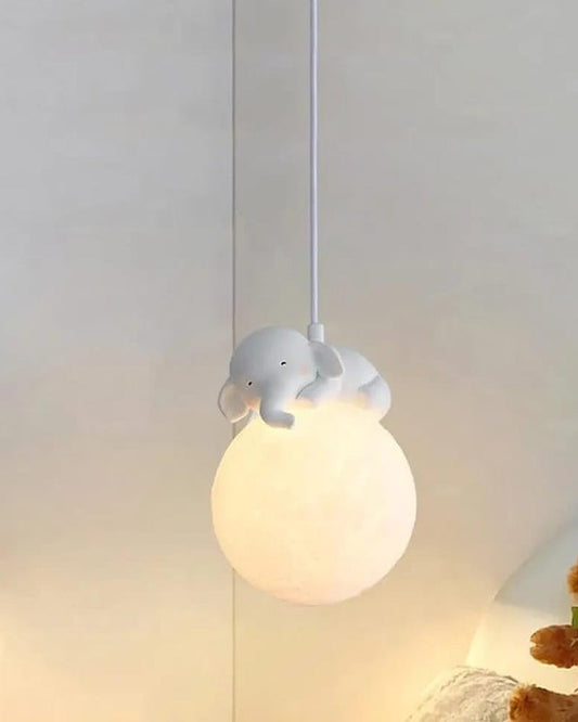 Norvo | Søt dyreformet månependellampe - Elefant