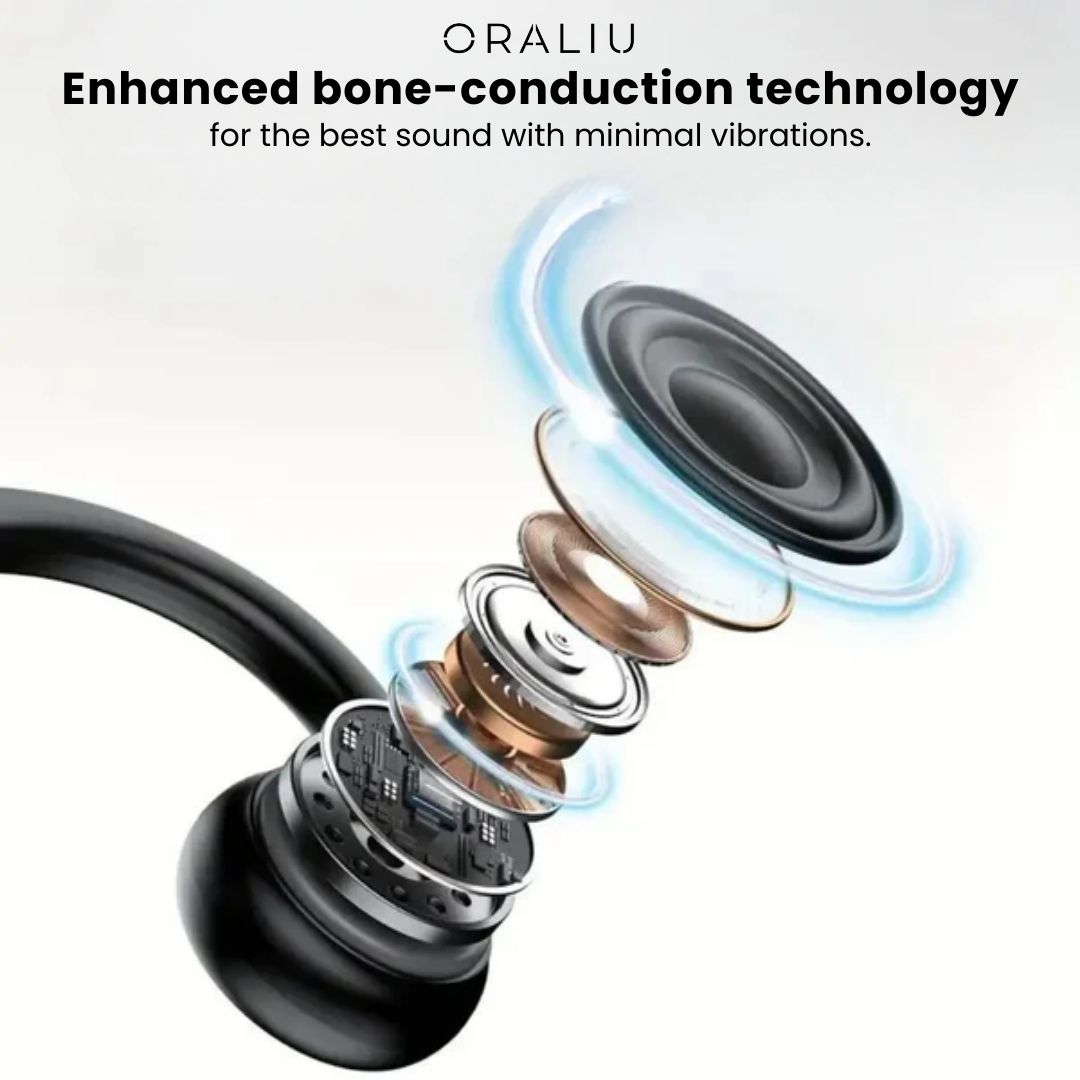 Norvo | Bone Conduction Headphones – Trygge & Trådløse for Løping & Sykling