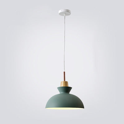 Norvo | AuroraLite Nordic Pendant Lamp | Metal Design | 1-Light | Modern Color Options