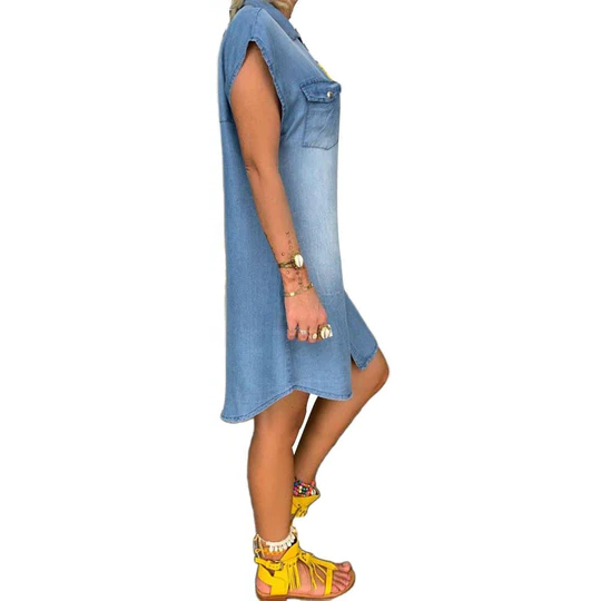 Norvo | Denim Straight Dress