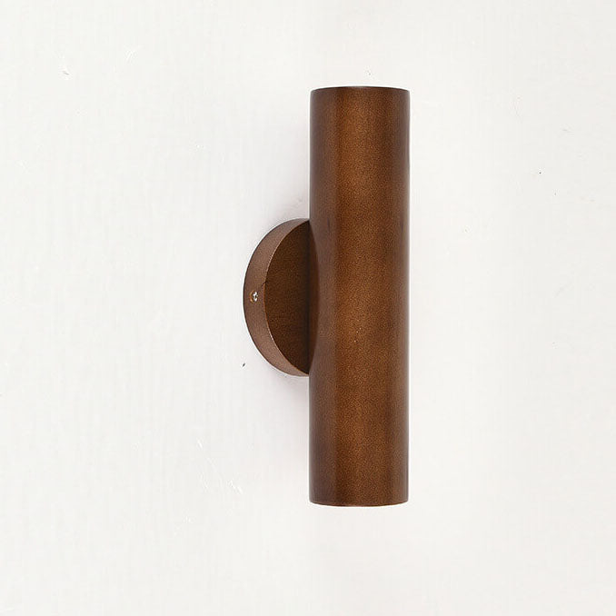 Norvo | Moderne enkel varm massiv tre strippet dobbel hode LED vegglampe