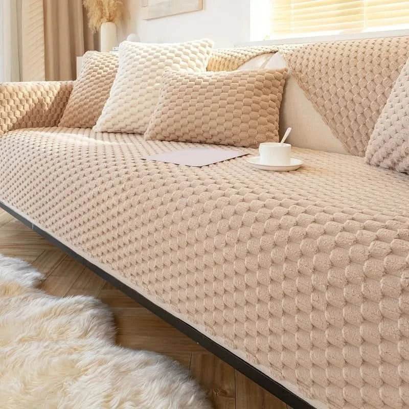 Norvo | CozySlip - Det ultimate sklisikre sofaovertrekket for mer komfort og stil