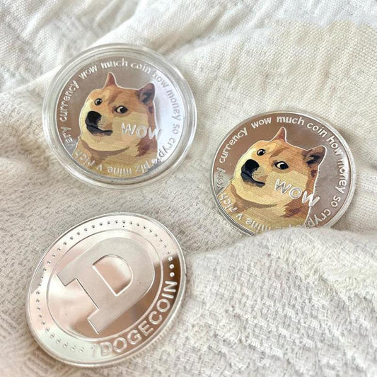 Norvo | UV Farge Trykk Dogecoin Minnemynt