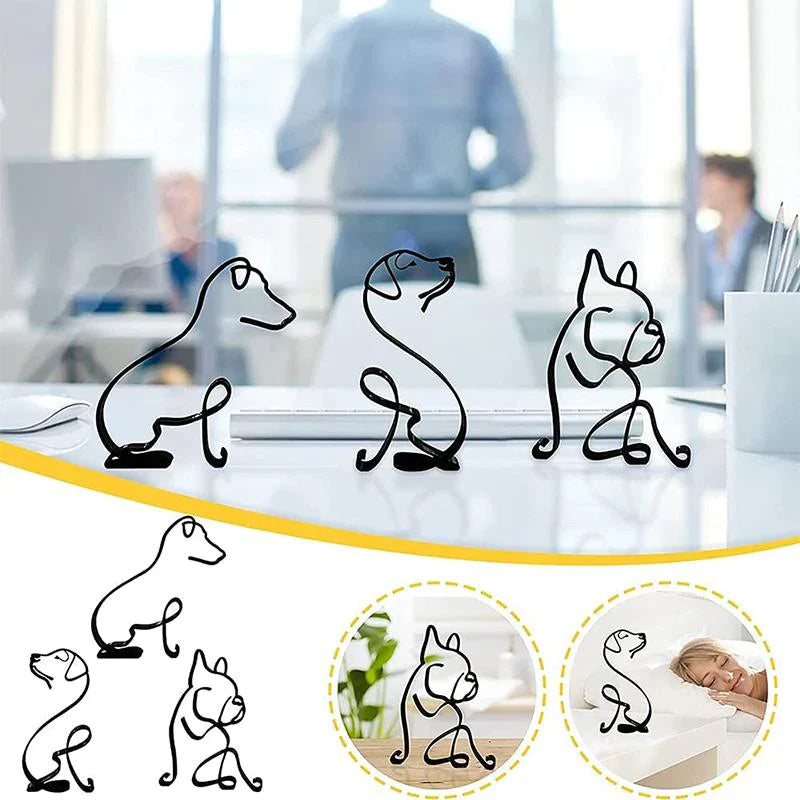 Norvo | Hundekunst Skulptur Hjemdekorasjon